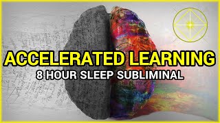 Accelerated Learning (Subliminal Sleep Programming) [black screen subliminal affirmations]