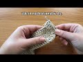 crochet two color tote market bag tutorial easy pattern