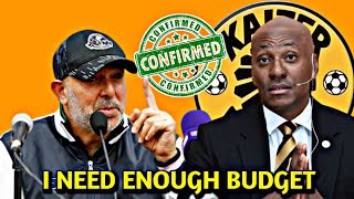 🔴Psl transfer News; Great message from Nabi to kaizer chiefs management💥  updated April 8, 2024,
