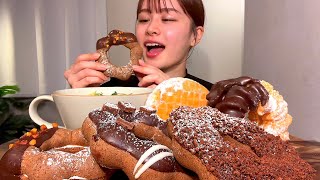 【ASMR】Mister Donut [Mukbang/Eatingsounds]