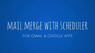 Mail Merge for Gmail with Attachments