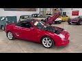 2001 MG MGF VVC FREESTYLE | MATHEWSONS CLASSIC CARS | AUCTION: 27, 28 & NOVEMBER 2024