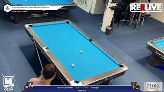 Bartlomiej Kaznowski vs Alex Lagos Tisch[3] 9 Ball Turnier Billardfreunde Bremen 18.2.2025