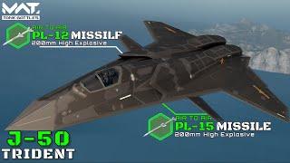 New J-50 Trident Strike Fighter Gameplay | Got It Using a Free Token | MWT Tank Battles