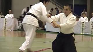 Chida Sensei performs at the 51st All Japan Enbu – Aikido, Japan.