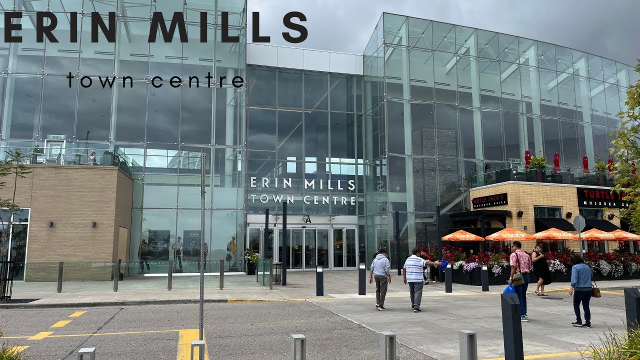 Erin Mills Town Centre Walkthrough - YouTube