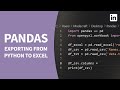 Python Tutorial - Working with Pandas