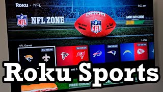 How to Watch Live Sports on Roku Free Channel TV Cable Team NFL NHL MLB Soccer College NBA FIFA