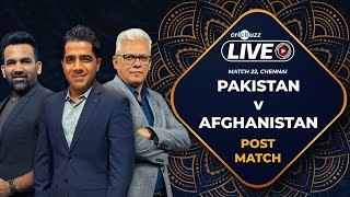 Cricbuzz Live: World Cup | #Afghanistan script history, beat #Pakistan by 8 wickets