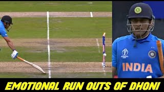 Mahendra Singh Dhoni Run Out Against New Zealand World Cup 2019. #msdhoni #viratkohli #cricket