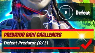 Defeat Predator & Predator Location (Fortnite Predator Challenges)
