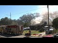 Fire displace Orlando families