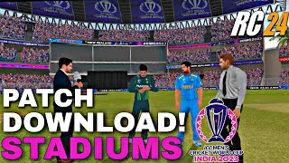 Real Cricket 22 24 STADIUM Patch Game Changer 5 New Update Real Cricket 22