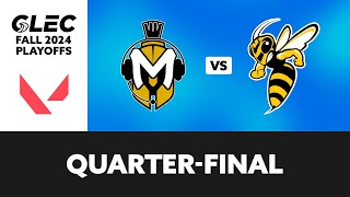 GLEC Fall 2024 Playoffs VALORANT - Manchester University vs. Baldwin Wallace Univ. - Quarter-final