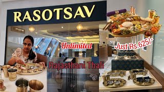 Unlimited Rajasthani Thali in Bangalore for just Rs.625 | Vegetarian buffet restaurant |  Rasotsav