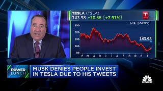 Elon Musk denies people invest in Tesla due to his Tweets