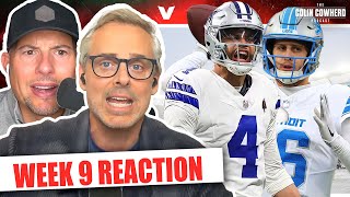 Reaction to Cowboys-Falcons, Lions-Packers, Rams-Seahawks, Jaguars-Eagles | Colin Cowherd NFL