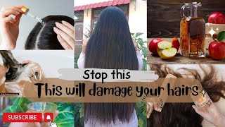 This One Thing Can Damage Your Hair Completely | रूखें बेजान पतले बाल बालों का कारण|Protein Overload