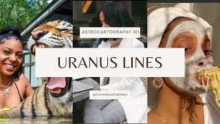 Uranus Lines in Astrocartography Explained: Ascendant, Descendant, Midheaven & IC