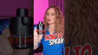 How To Spray Azzaro The Most Wanted Parfum
