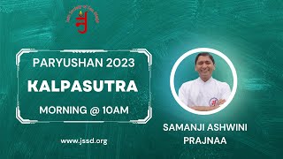 JSSD : Samanji Ashwini Prajnaa  - Kalpasutra - September 14th 2023