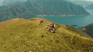 Flying over Monte di Tremezzo