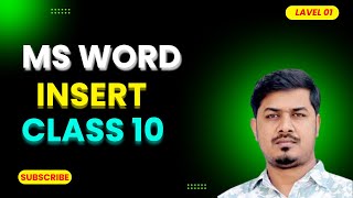 Ms Word Insert Tutorial । Quick parts Signature Line Date & Time Object Equation । Bangla Tutorial