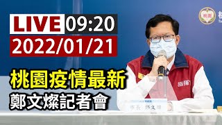 【完整公開】LIVE 桃園疫情最新 鄭文燦記者會