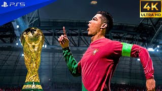 Portugal vs Spain - World Cup 2022 Final Match - FIFA 23 PS5 Gameplay 4K