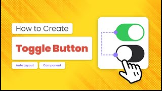Toggle Switch Tutorial | Auto Layout | Figma Tutorial | #figma #tutorial #uxfive