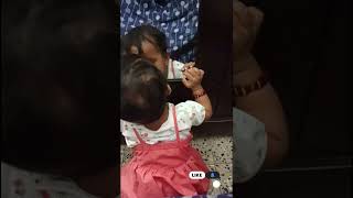 സ്വന്തം മുഖം നോക്കി  സംസാരിക്കുന്ന കുഞ്ഞാപ്പു #baby #malayalam #kunjaava