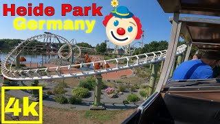 Heide Park Resort | Soltau, Germany 2022 | Theme Park 4K 60 FPS