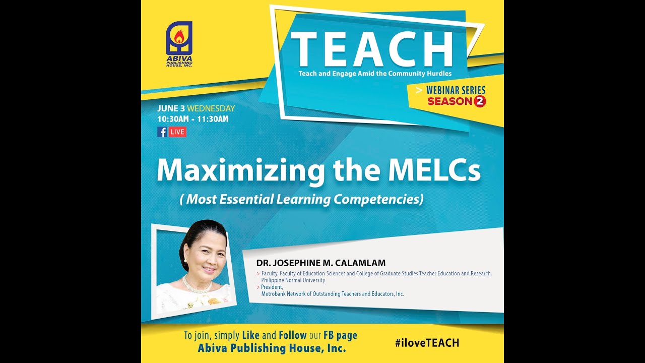 Maximizing The MELCs (Most Essential Learning Competencies) - YouTube