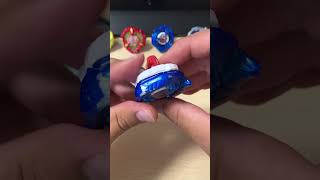 メタルコートの信号機や！　B4ストア限定シャークエッジ560GFメタルコートブルー　#ベイブレードx #beyblade