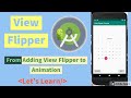View Flipper|Auto Slider: Android Studio Tutorial