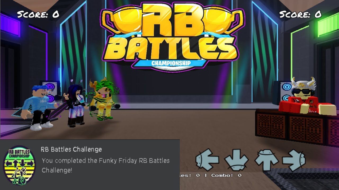 How To Complete The RB Battles Challenge In Funky Friday - YouTube