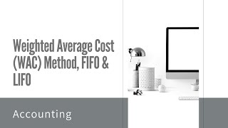 WEIGHTED AVERAGE COST METHOD (METODE BIAYA RATA- RATA TERTIMBANG), FIFO \u0026 LIFO