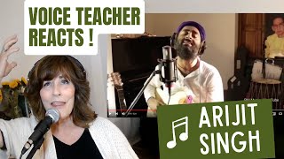 ARIJIT SINGH! Voice Teacher Reacts