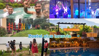 One of the best stay in Lonavla📍ZOSTEL PLUS😍🤩 || Bharuch Gang || DJ night \u0026 Pawna Lake View❤️