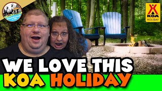 Weidman KOA Holiday, Weidman, Michigan [Campground Review]