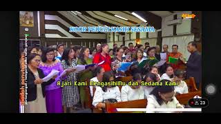 Koor Diibadah Terahir penutupan Partangiangan tahun 2024 #melayani #koorhkbp  #ibadah  #koor #choir