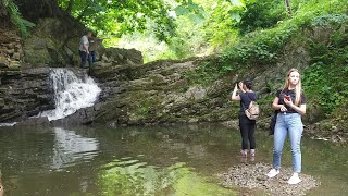 Борислав 2022: Бориславський водоспад на річці Тисмениця Boryslav waterfall