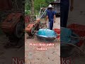 nyuci baju pake traktor #traktor #farming #automobile #excavator#shortvideo #sawah #bajak #machine