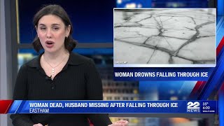 Woman dead, man missing after falling in Cape Cod river