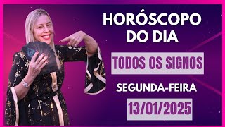 Horóscopo de hoje 13/01/25, SEGUNDA-FEIRA, previsão para todos os signos! amor, saúde, dinheiro..