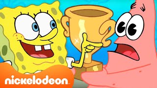 Губка Боб | 45 минут лучших наград Губки Боба 🏆 | Nickelodeon Cyrillic