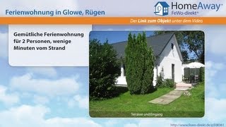 Glowe: Gemütliche Ferienwohnung für 2 Personen, wenige Minuten vom Strand - FeWo-direkt.de Video