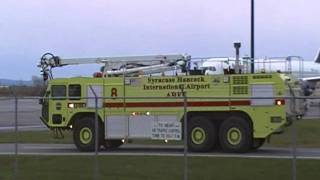 Syracuse Fire: ARFF 8 Responding