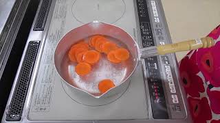 離乳食（月齢5～6か月頃）にんじんペーストの作り方