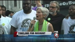 Wisconsin officials set timeline for recount
